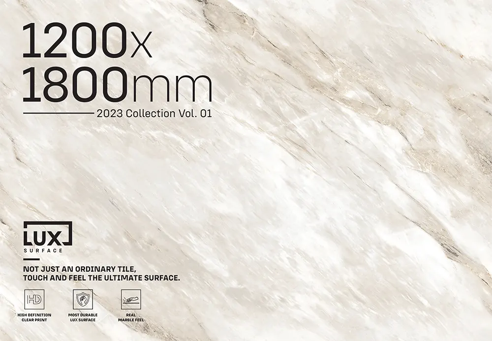 PORCELAIN SLAB TILES 1200X1800MMX9MM POSH MATT POLISHED