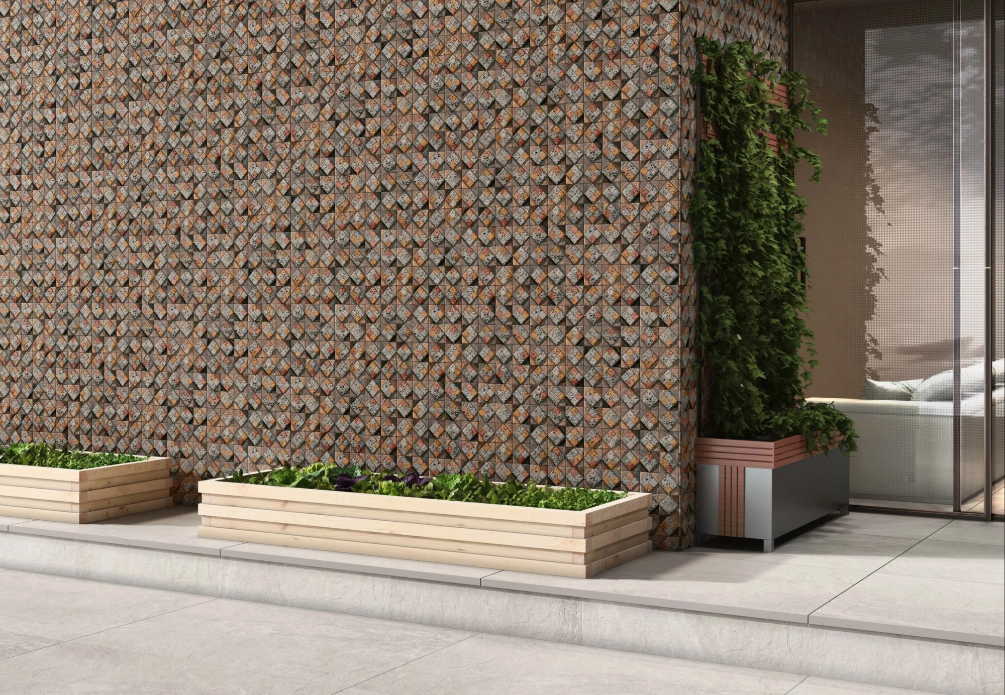 High-Depth Tiles Transform Different Spaces