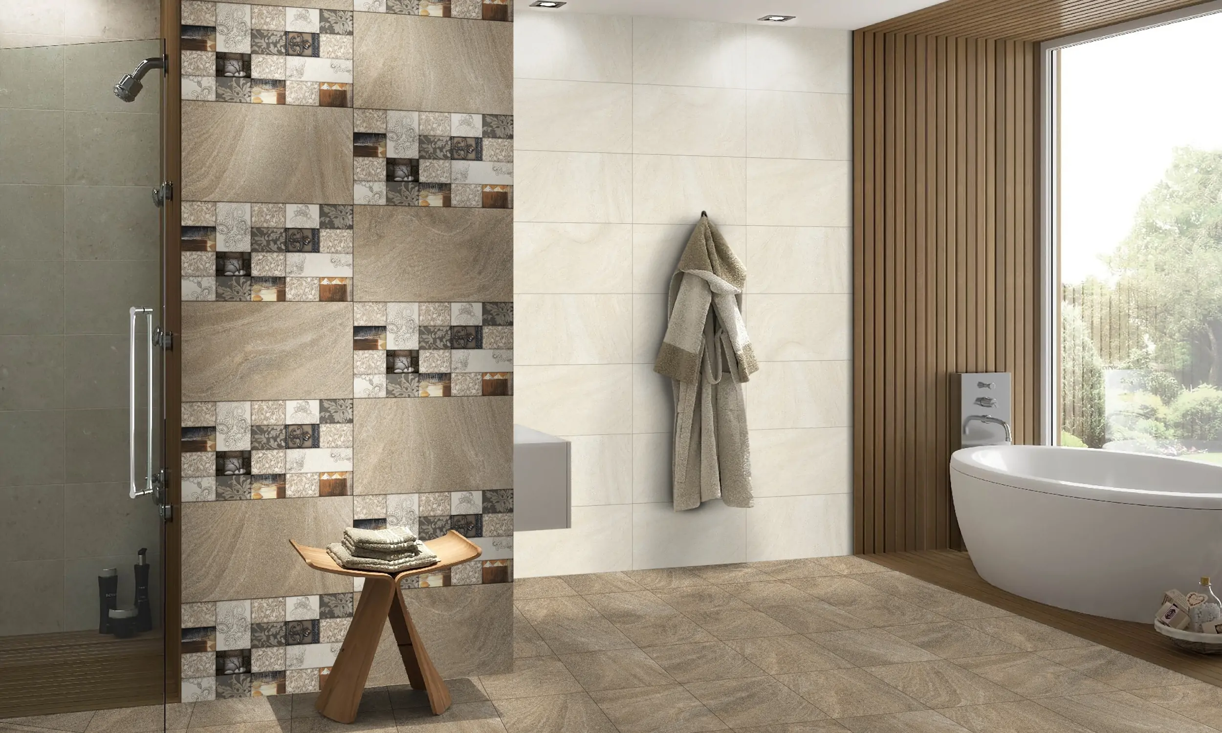 300 x 600 mm high depth ceramic wall tiles