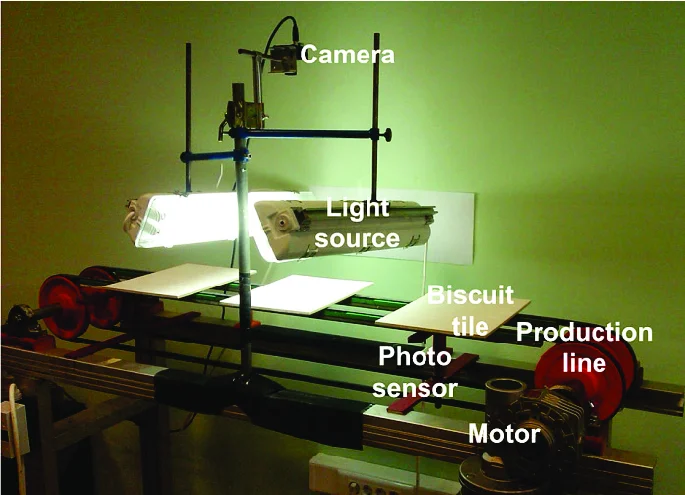 Preparation Of Biscuit Tile