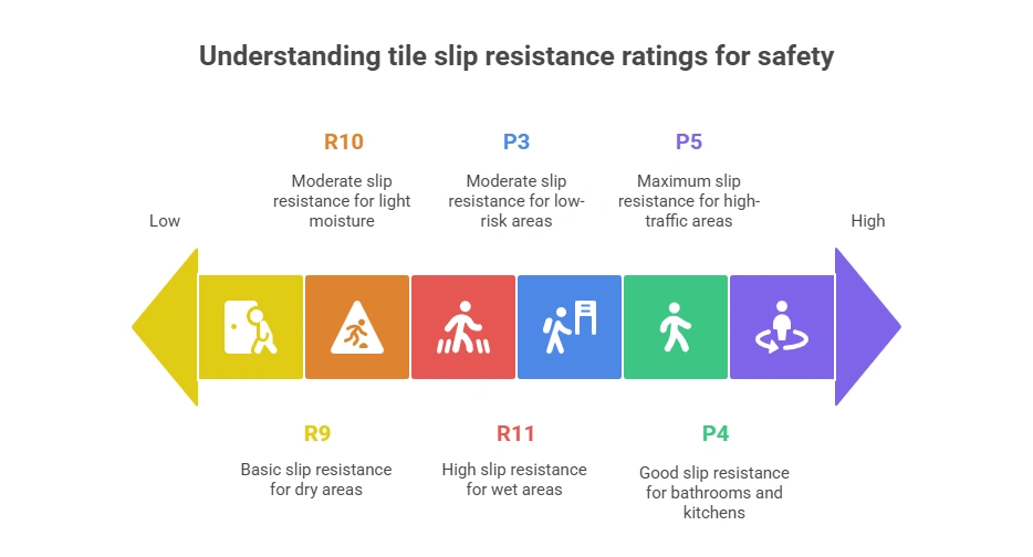 What is Slip Resistance in Tiles?