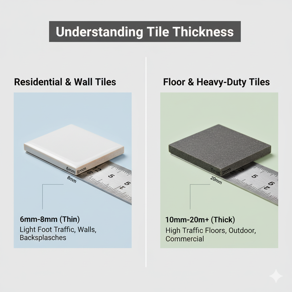 Understanding Tile Thickness