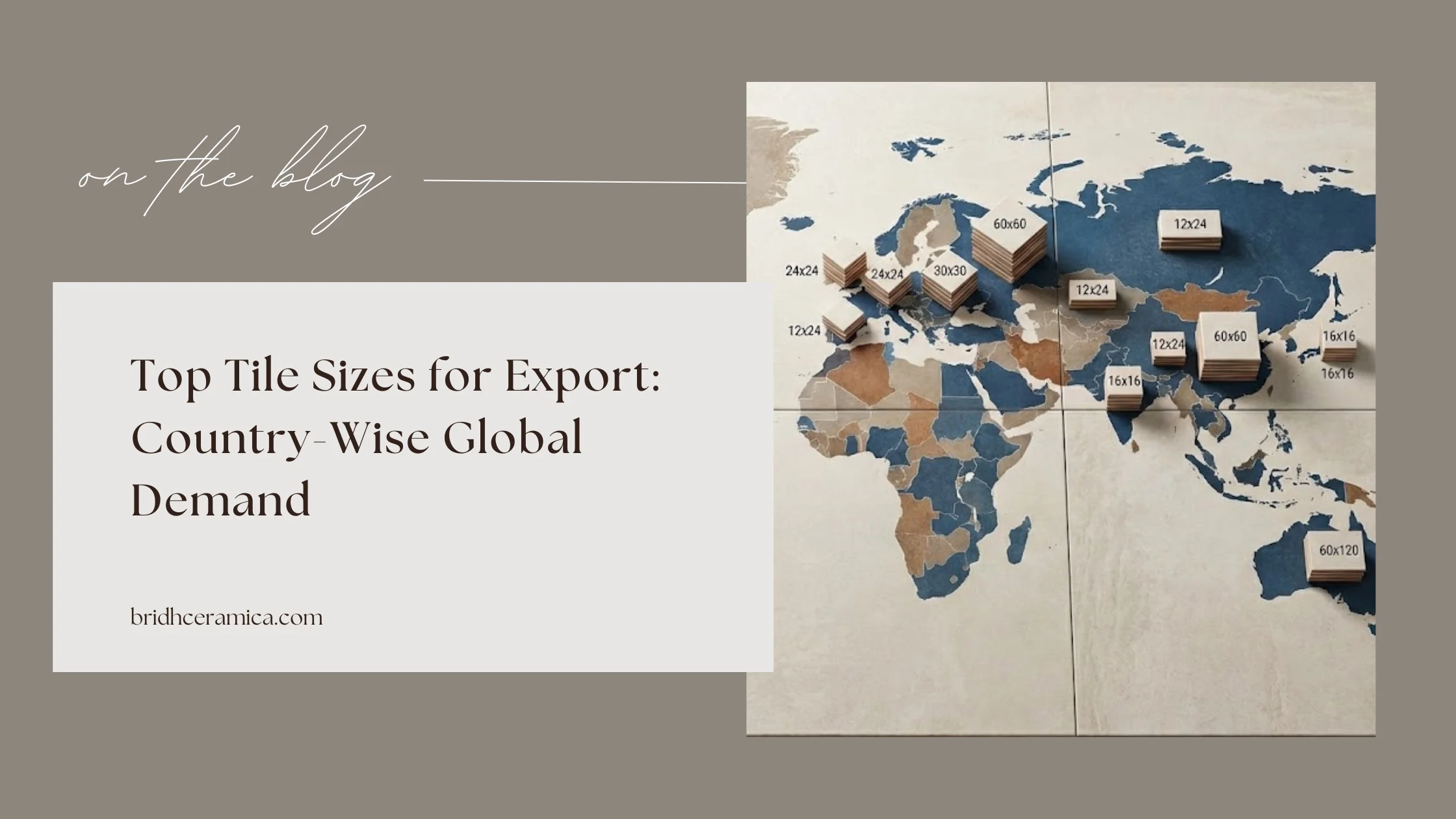Top Tile Sizes for Export: Country-Wise Global Demand