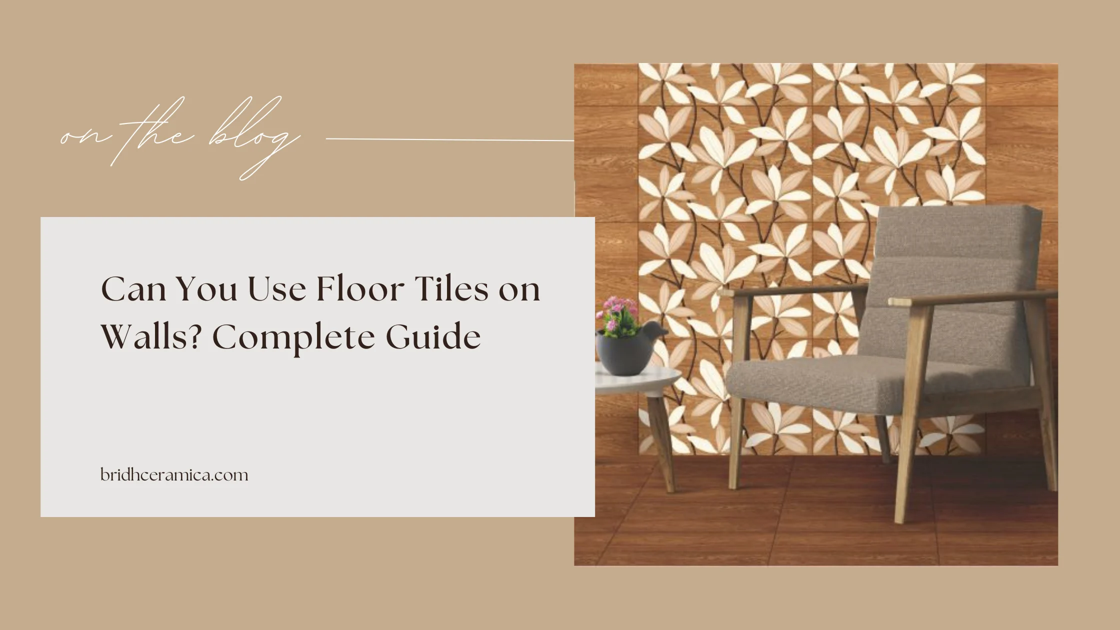 Can You Use Floor Tiles on Walls? Complete Guide